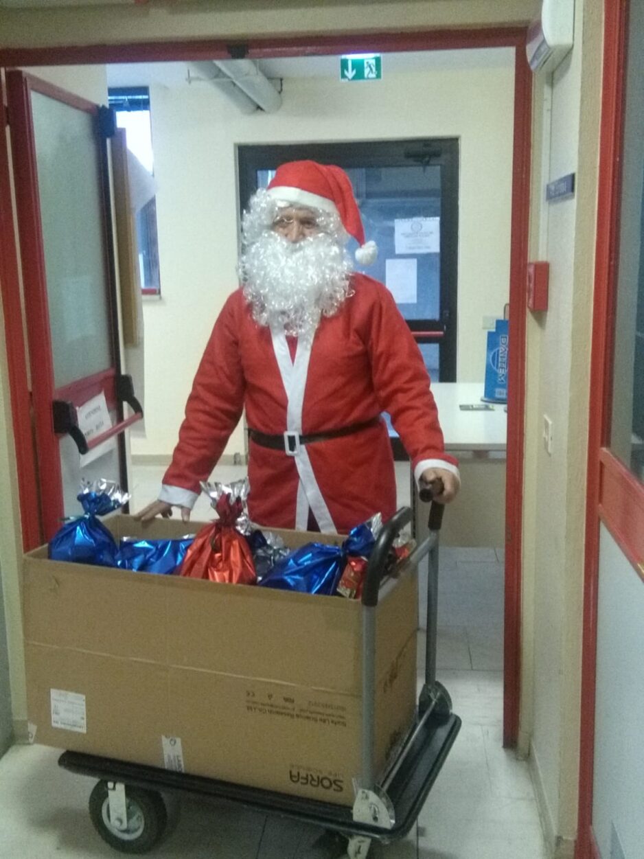 Il CRALD Ausl di Ravenna porta Babbo Natale in Pediatria
