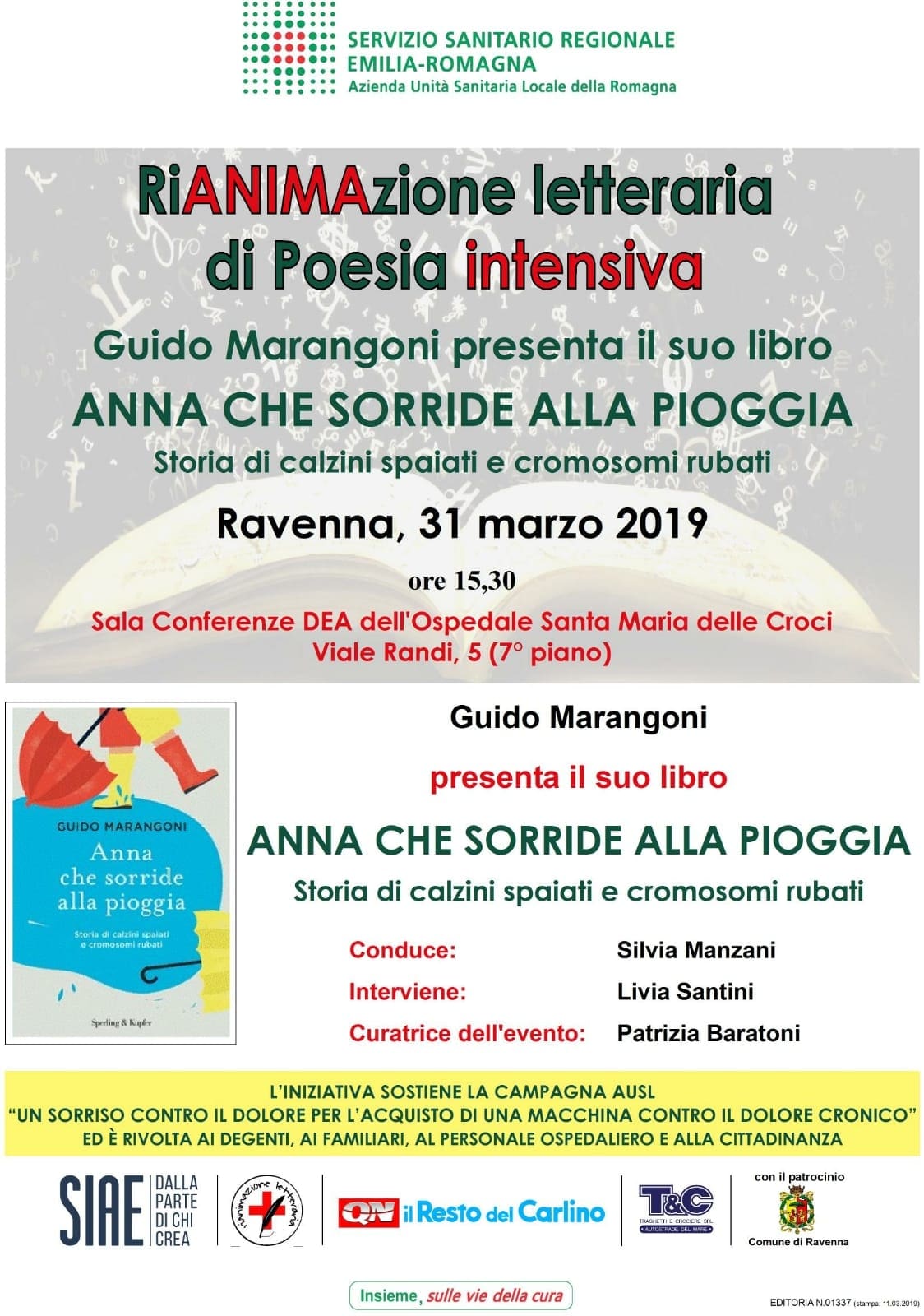 Anna che sorride alla pioggia | CRALD