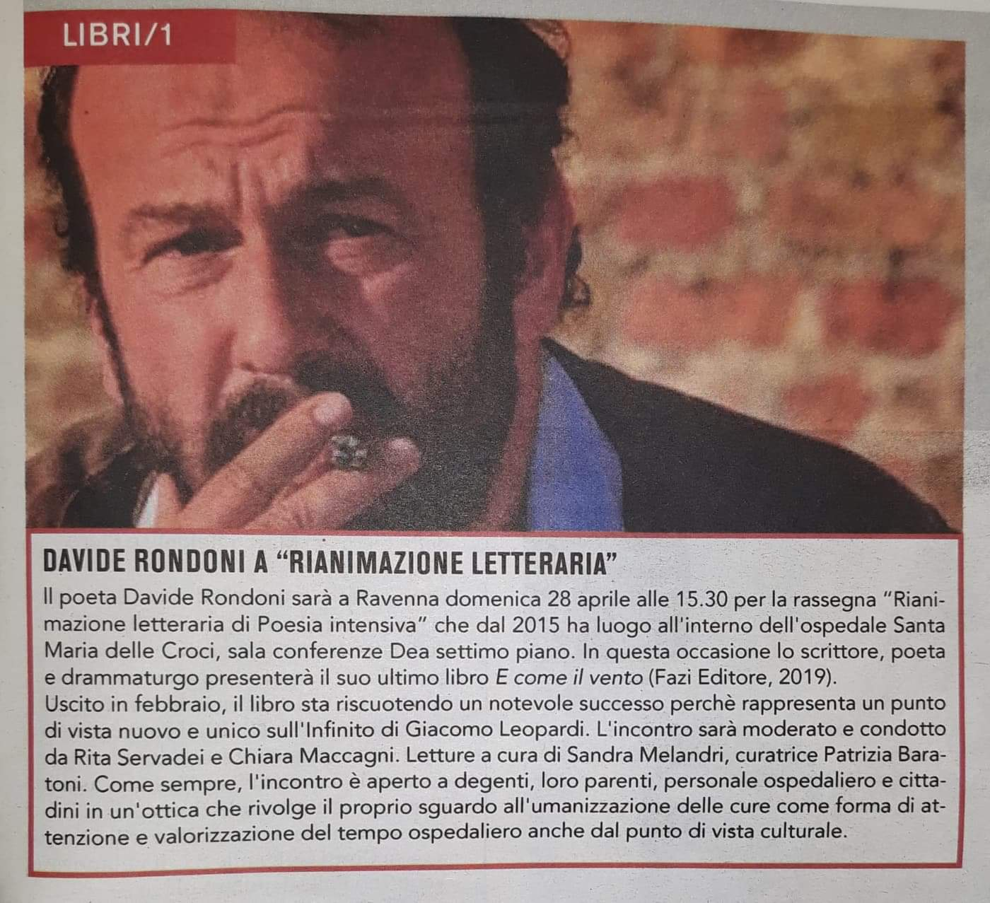 rianimazione letteraria