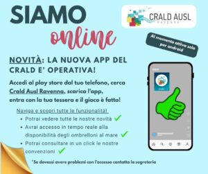 APP CRALD: Siamo Online!