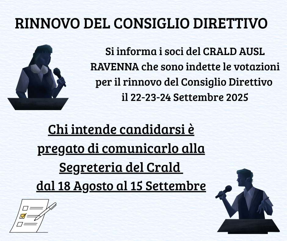 Rinnovo del Consiglio Direttivo