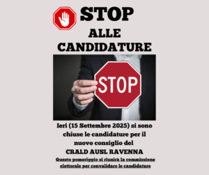 STOP ALLE CANDIDATURE