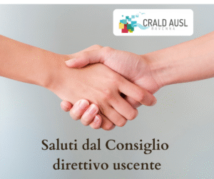 SALUTI DAL CONSIGLIO DIRETTIVO USCENTE