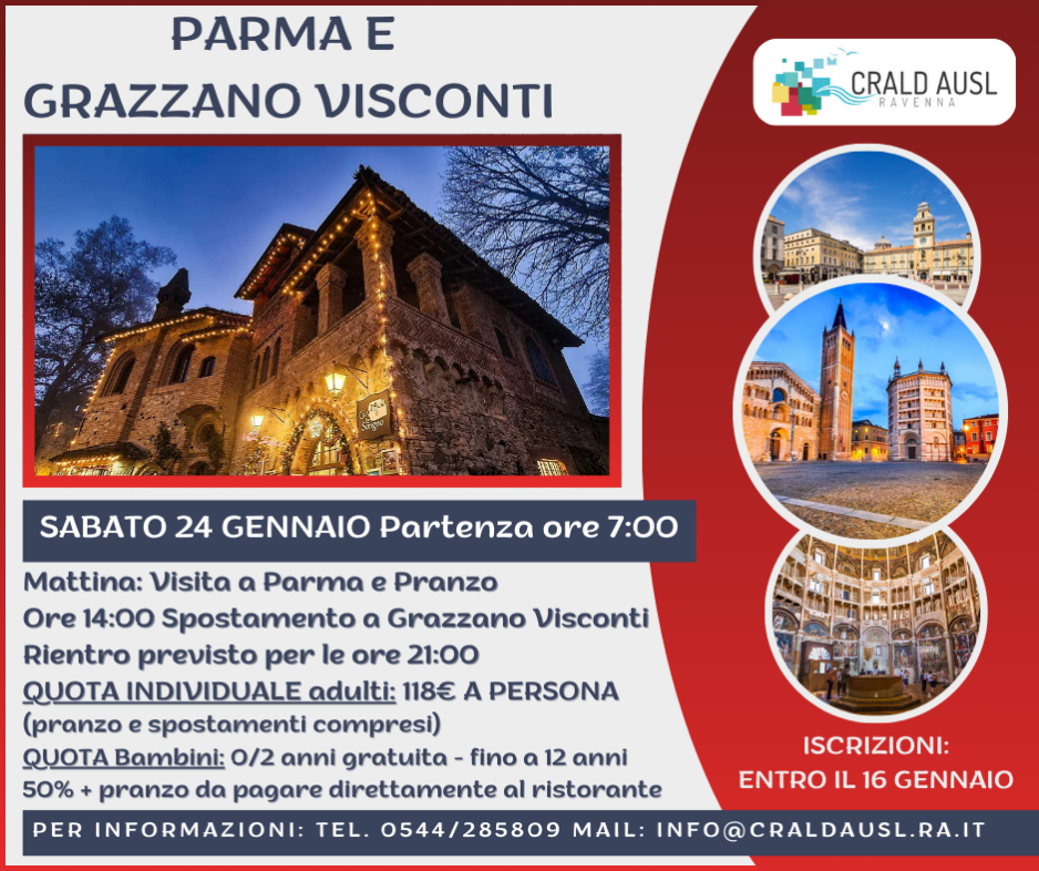 Gita a Parma e Grazzano Visconti