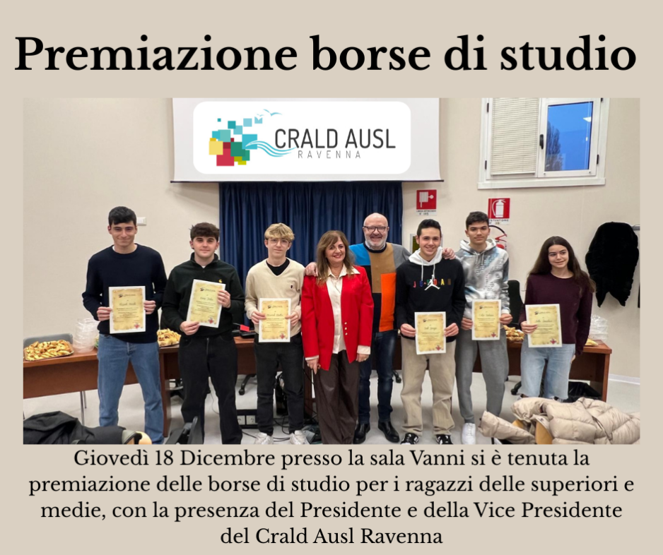 Premiazione borse di studio