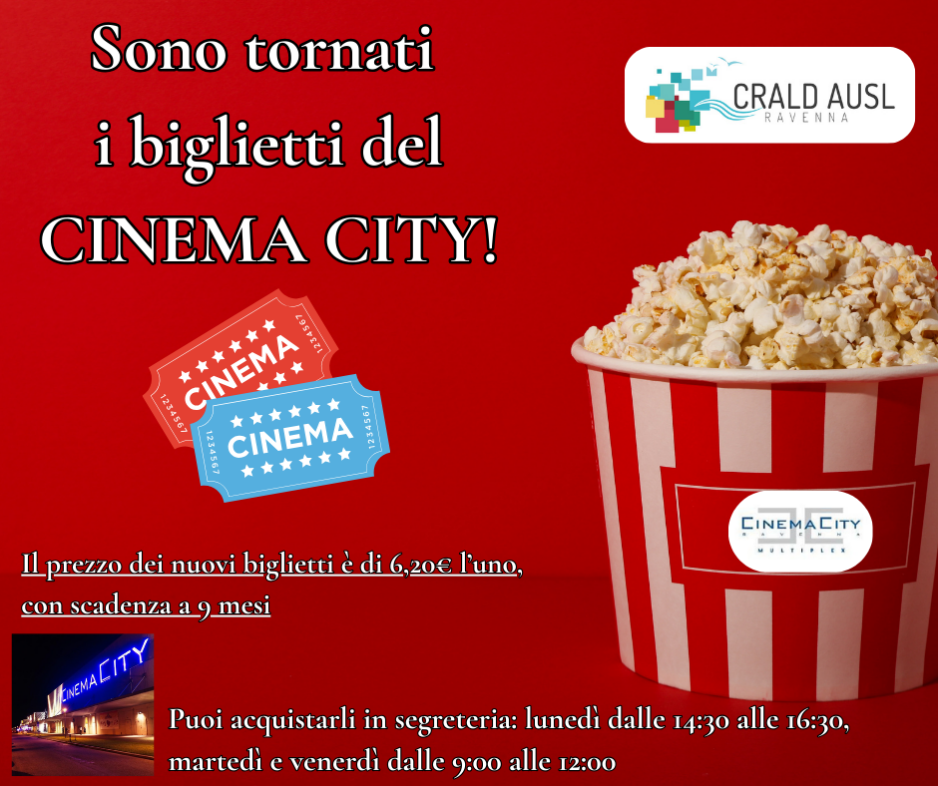 Sono tornati i biglietti del cinema!