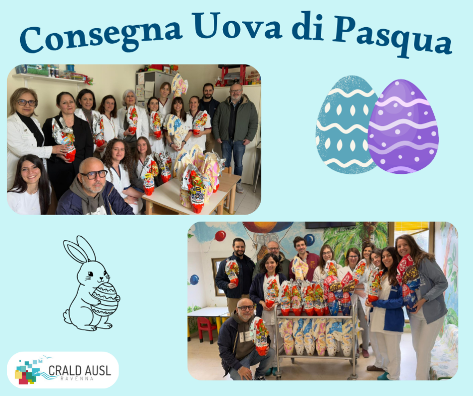 Consegna Uova di Pasqua