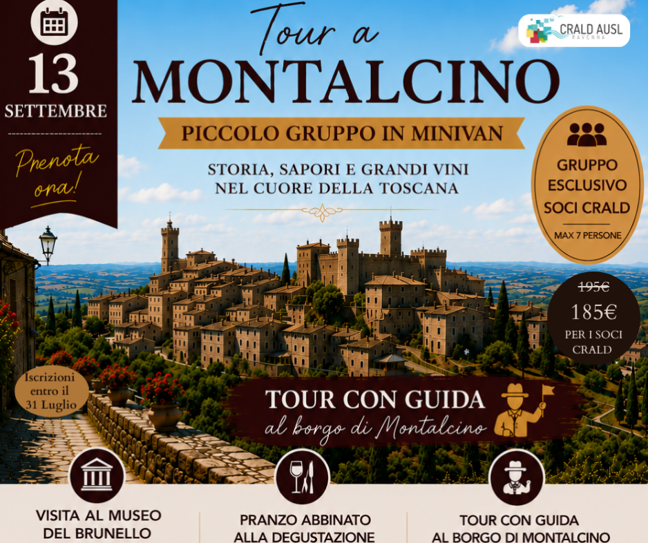 Tour a Montalcino