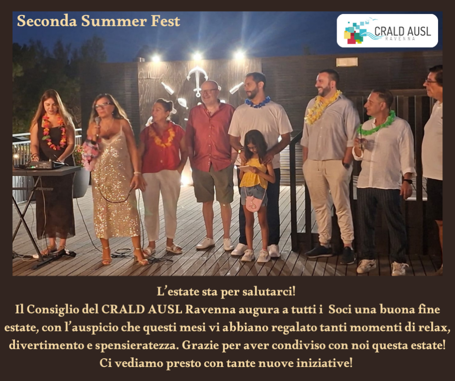 Un saluto all’estate dal CRALD AUSL Ravenna!