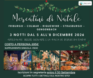 Mercatini di Natale: Alsazia